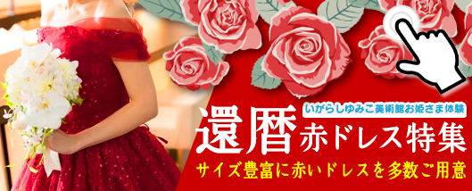 還暦お姫さまドレス