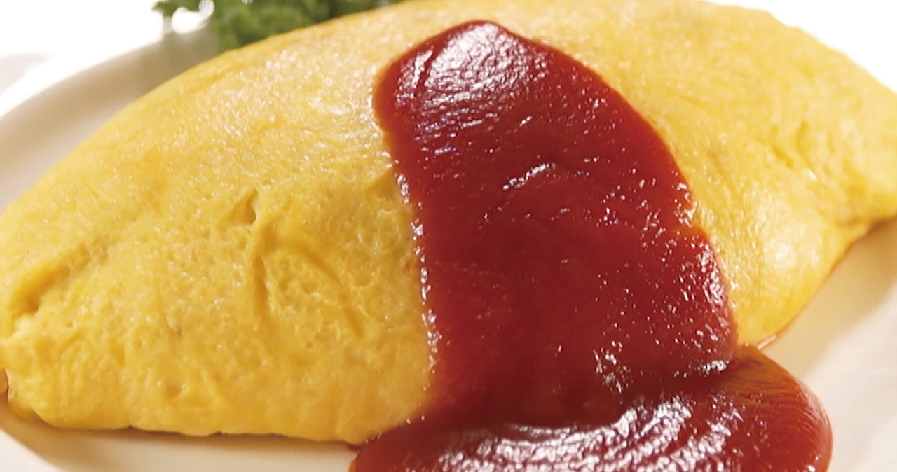 喫茶店のオムライス